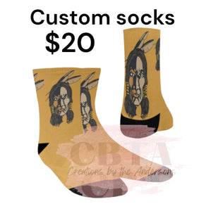 Custom Socks-Adult
