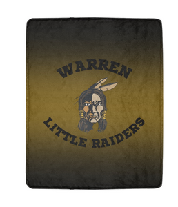 Warren Little Raiders Fleeced Blanket