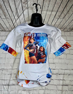 Custom Cheer Mom T-shirt
